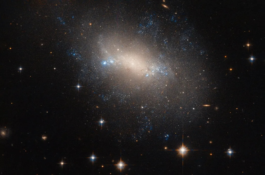 The galaxy known as NGC 2337, located 25 million light-years away from Earth and inside the Lynx constellation.