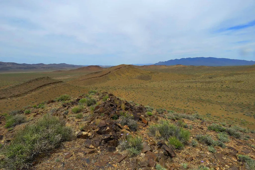 Ancient Reefs in Nevada Mountains