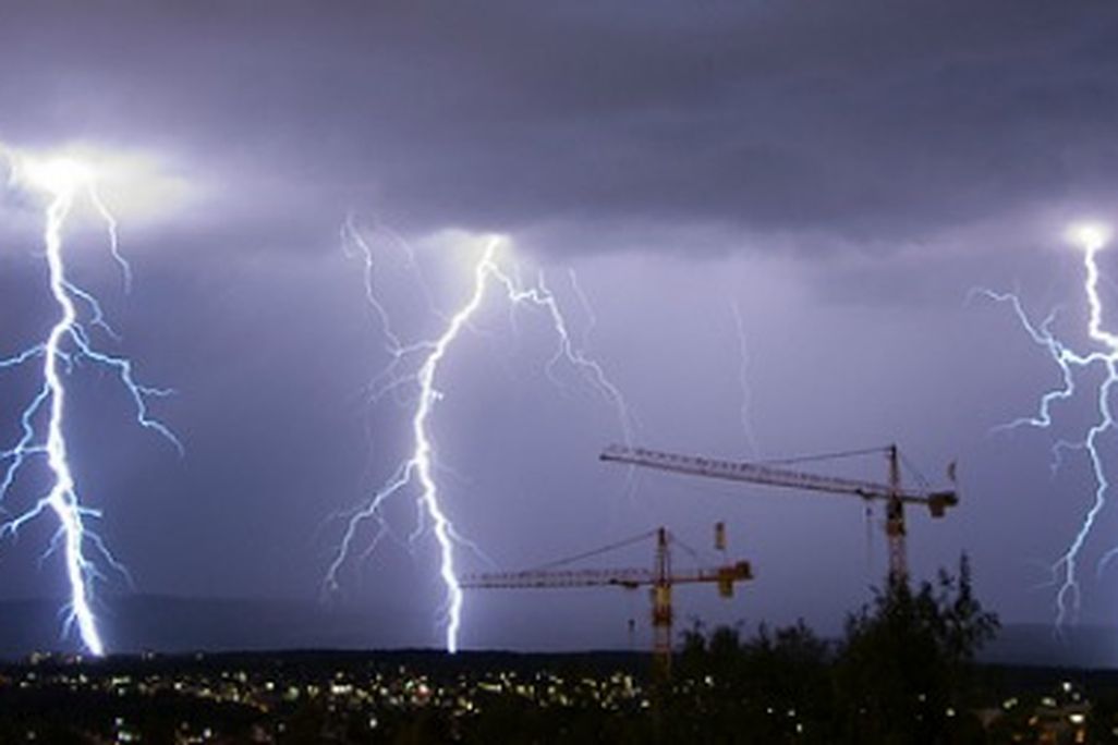Nasty weather over Oslo, Norway