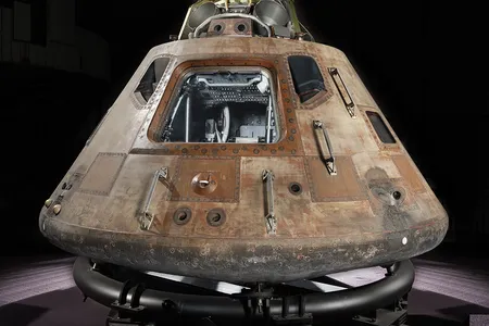 After orbiting the moon, Columbia made a nationwide tour that ended in 1971 when the command module came to the Smithsonian Institution in Washington D.C. 