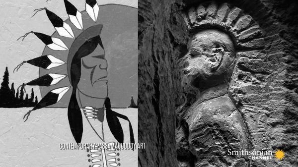 Preview thumbnail for What Do Native American Carvings in French WWI Quarries Mean?
