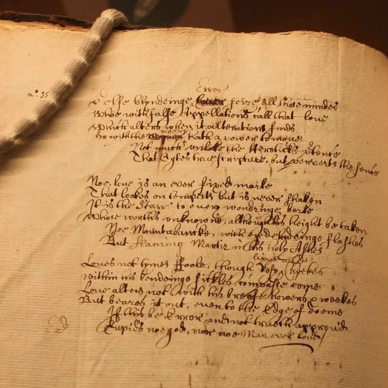 Shakespeare Handwriting Font