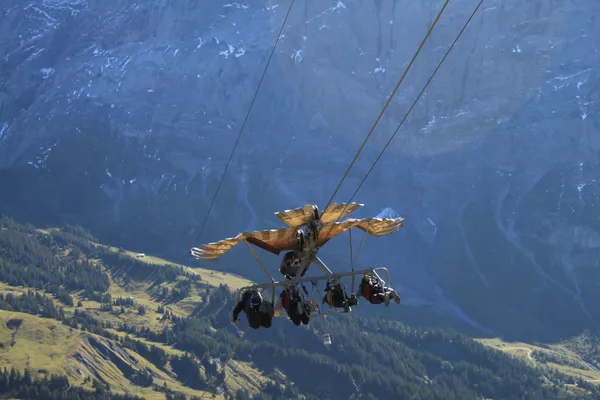 zip line in Burnese alps thumbnail