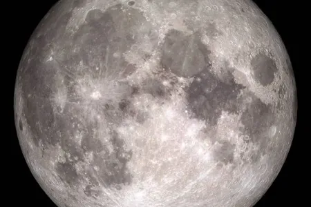 Time moves more quickly on the moon than on Earth because of gravity.