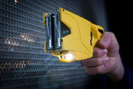 An electronic weapon from Taser International
