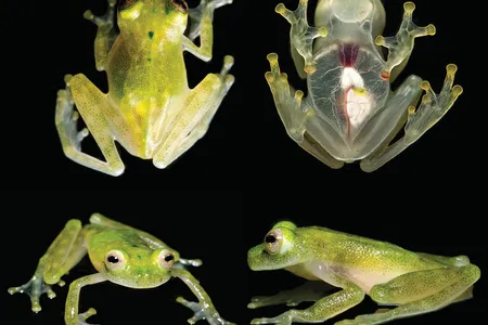 Hyalinobatrachium yaku
