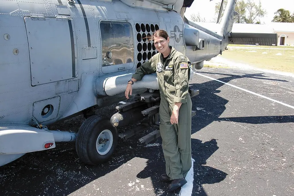 Navy Lieutenant Nicole Scherer