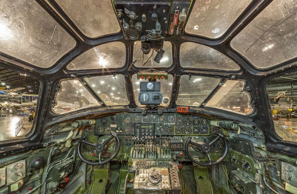 All cockpit views by Lyle Jansma.