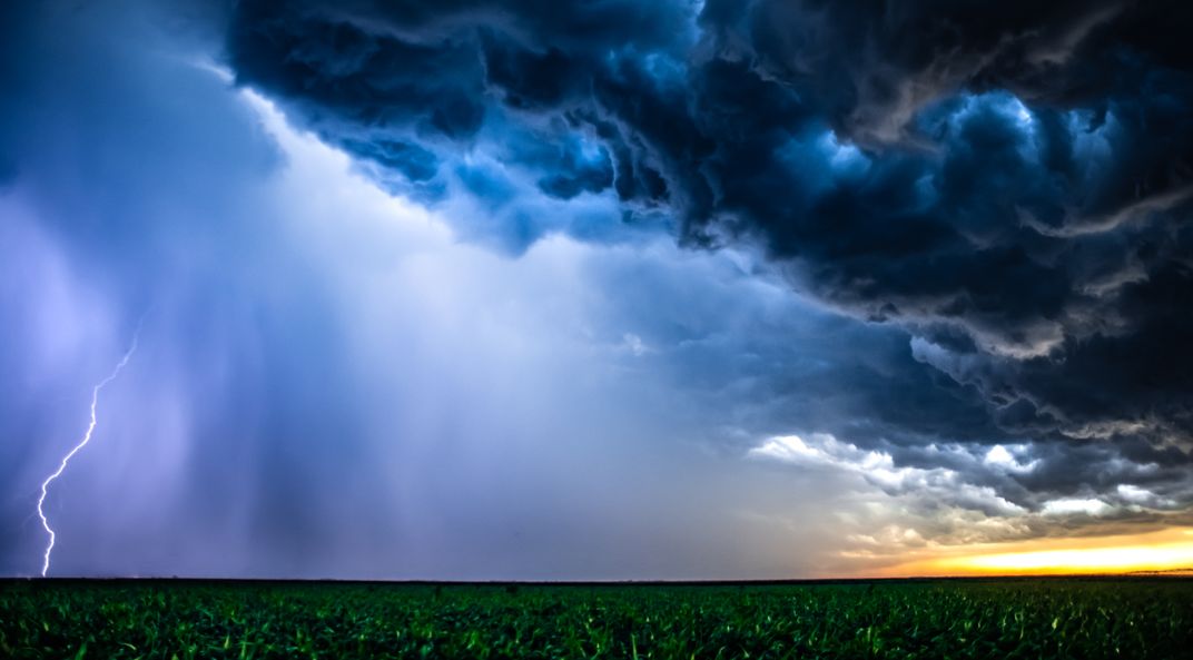 thunderstorm over kansas cornfield | Smithsonian Photo Contest ...