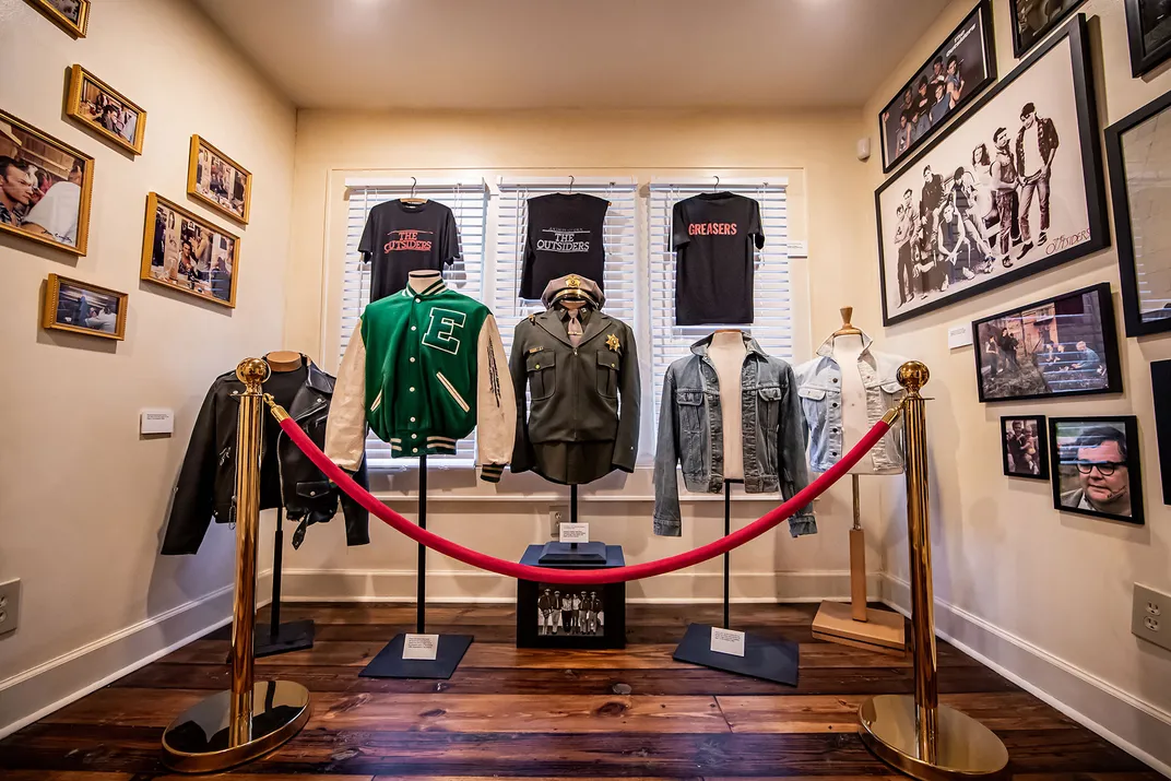 Costumes and memorabilia from The Outsiders