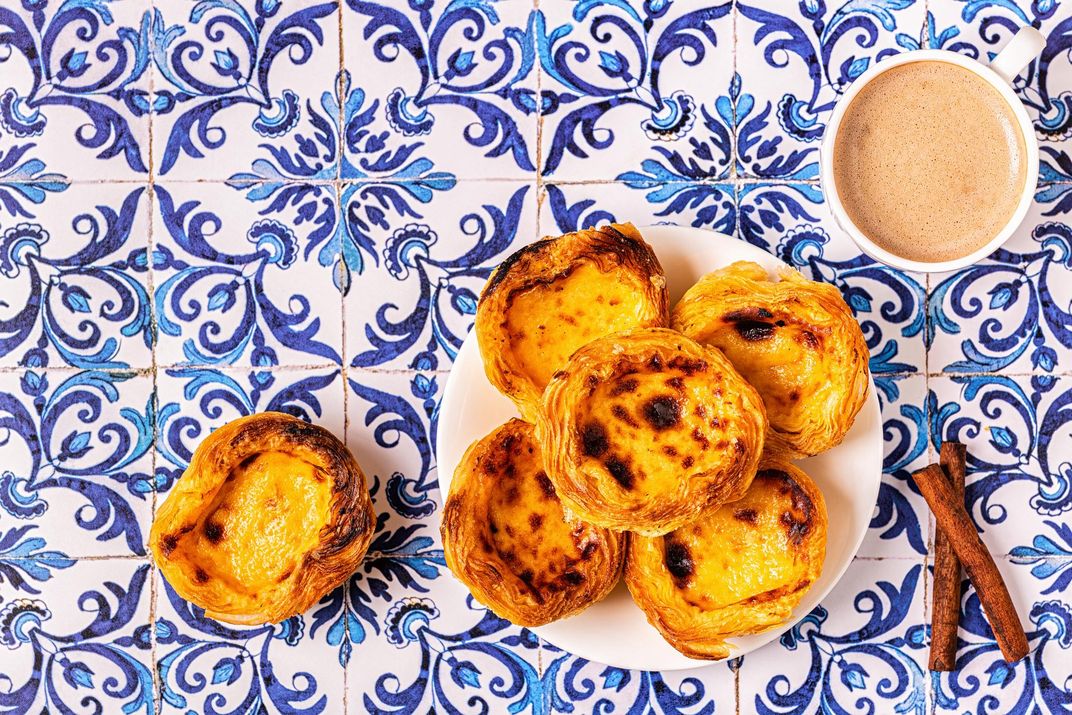 Traditional egg tarts