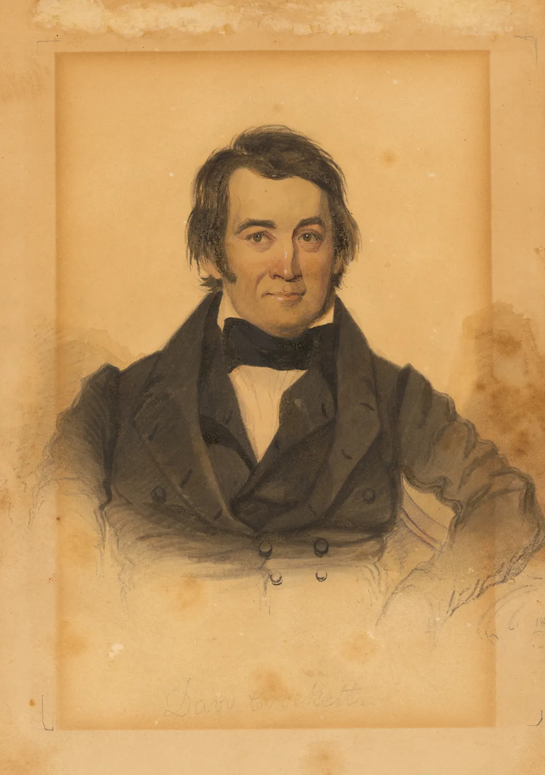 How Davy Crockett the Rugged Frontiersman Killed at the Alamo Became