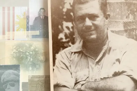 Chick Parsons (center and top) was the toast of prewar Manila, a convivial, polo-playing expat businessman with an eagle tattooed across his chest.