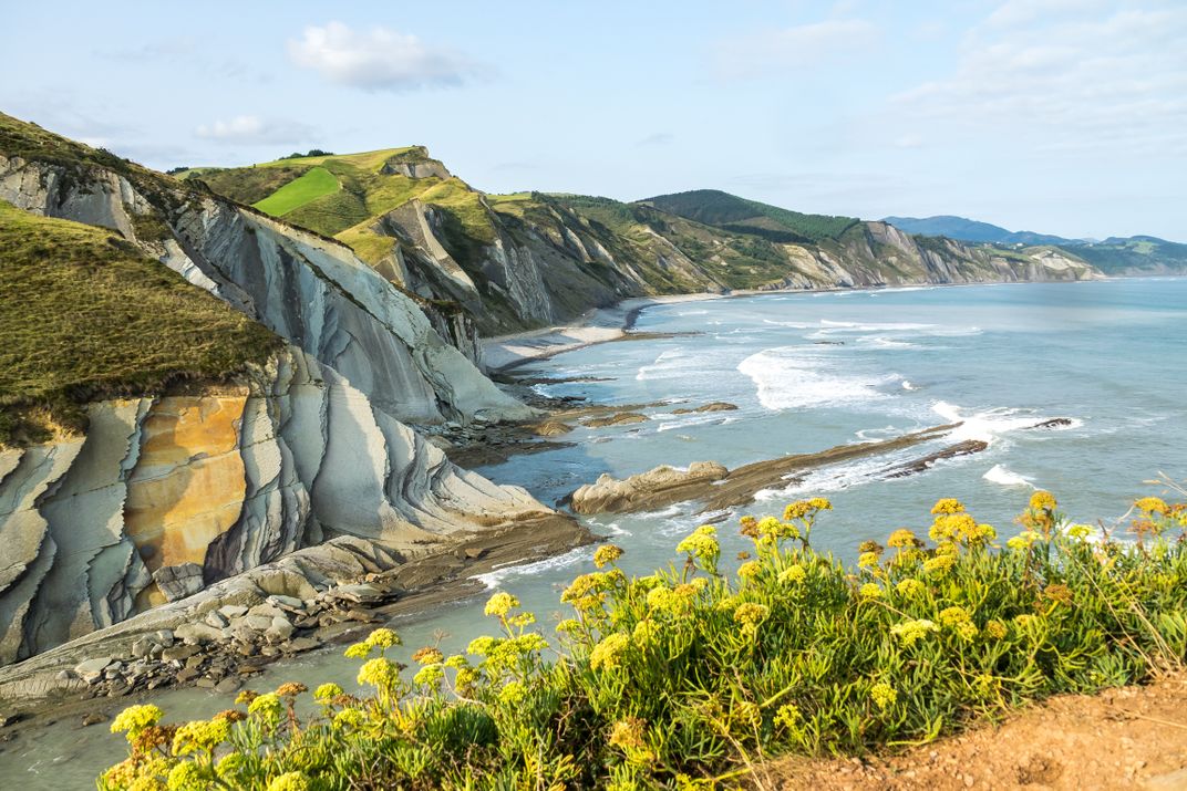 Along the Flysch Route in northern Spain