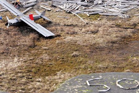 When a Super Cub ran out of fuel and had to land on uninhabited Kayak lsland in Alaska in May 2011, the pilot and passenger tried both low- and high-tech alerts. In addition to the “SOS,” they activated a SPOT beacon, and were rescued by the Coast Guard.
