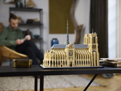 Lego enthusiasts can now build their own Notre-Dame Cathedral, complete with rose windows and the iconic spire.