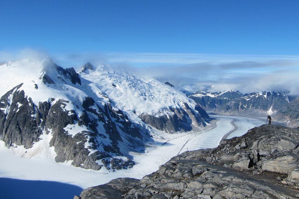 Gilkey Trench, in the Juneau Icefield