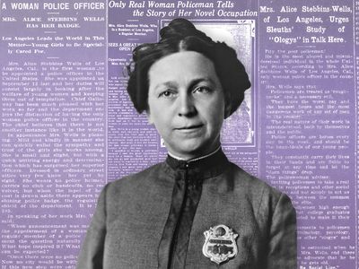 After a trolley conductor accused Alice Stebbins Wells of using her husband&#39;s police badge to avoid paying for public transit, the Los Angeles Police Department allowed her to wear a more feminine uniform of her own design, along with a special &ldquo;Policewoman&rsquo;s Badge No. 1.&rdquo;