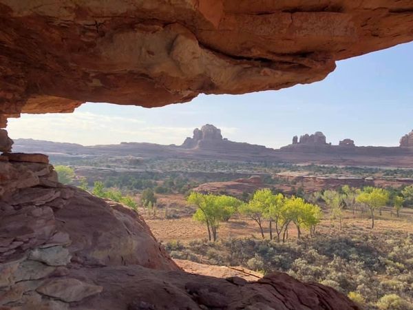 A view after a climb in Canyonlands National Park thumbnail