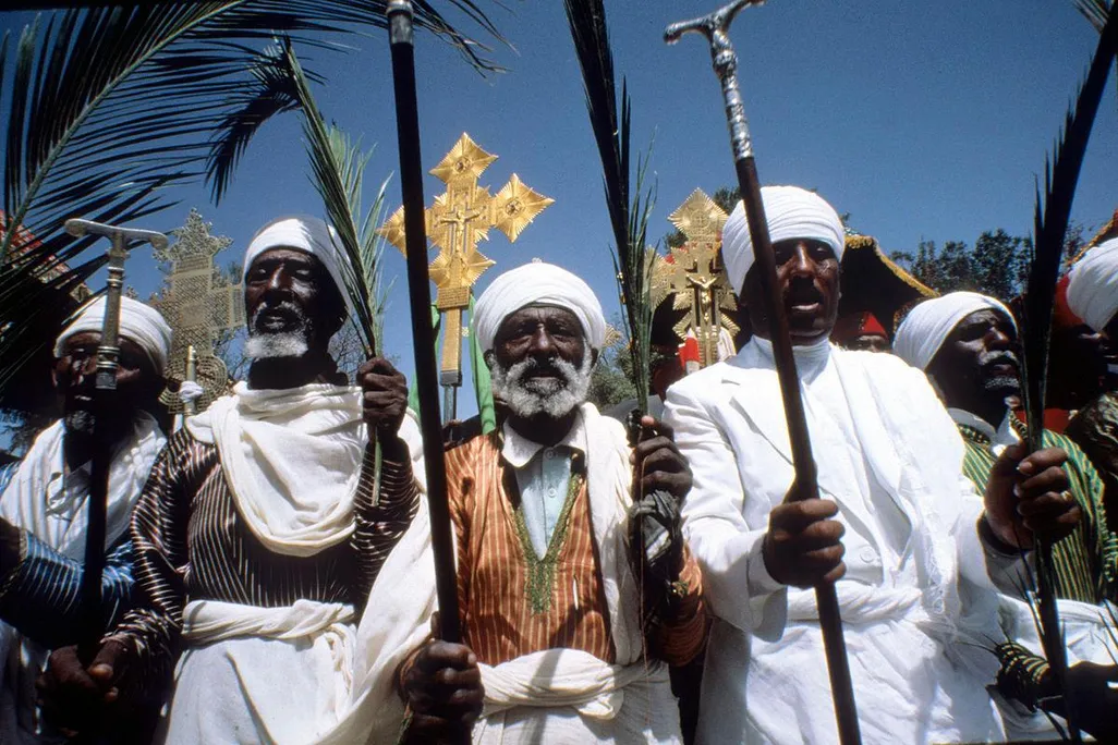 Ethiopian Orthodox priests