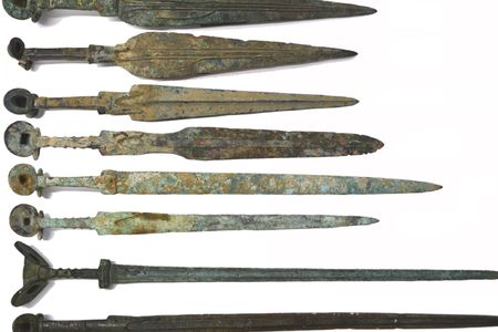 The researchers examined eight Iranian swords in their study.