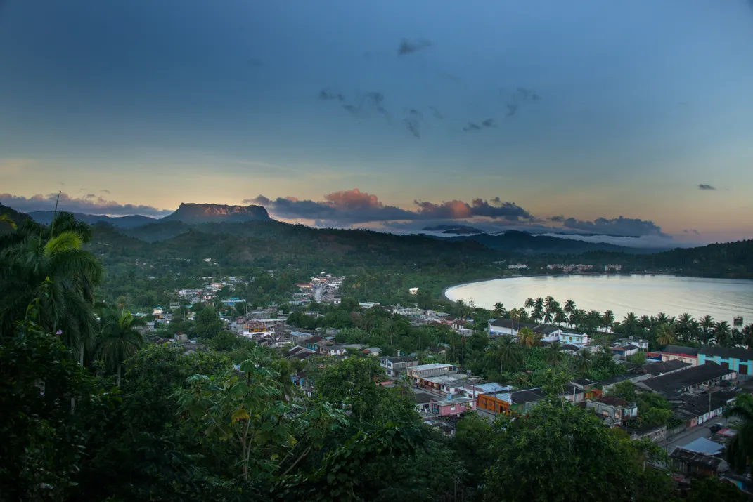 Baracoa harbor