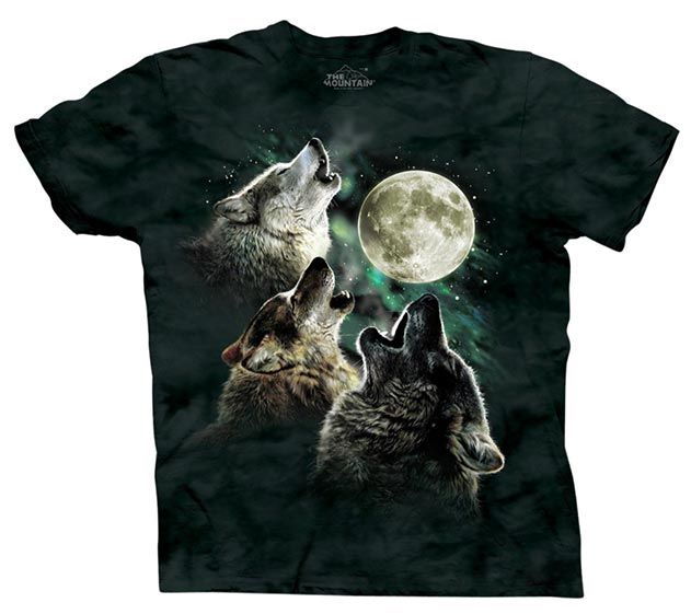 Three Wolf Moon T Shirt
