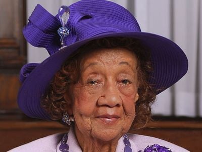 Portrait of Dr. Dorothy Height taken in June 2008