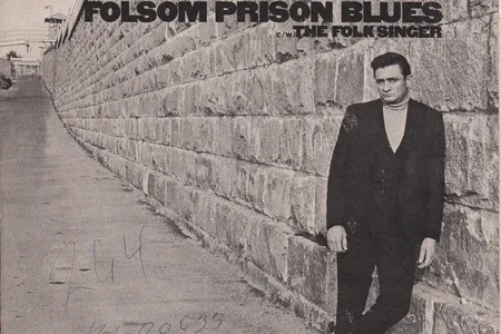 Album cover for the Live At Folsom Prison album. 