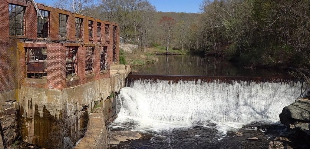 Busting apart this aging dam