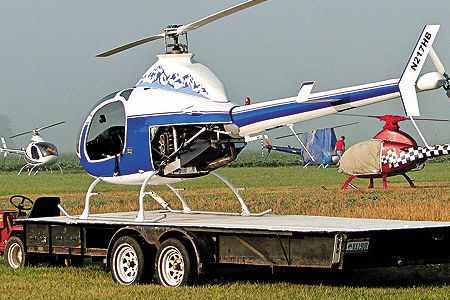 Bell has built a Scorpion Too and an Executive, complete with trailer.