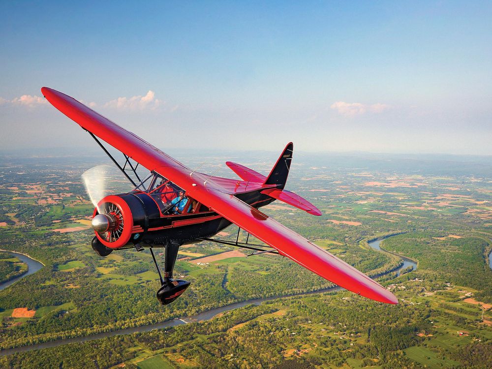 red Howard DGA flying