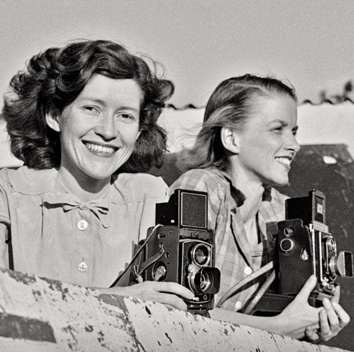 Constance Stuart Larrabee (left) and friend photographing among Ndebele women, near Pretoria, South Africa, 1936. 

All photos used in this story are courtesy Eliot Elisofon Photographic Archives, National Museum of African Art, Smithsonian Institution.