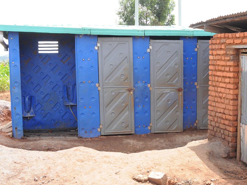 Latrines in Burundi