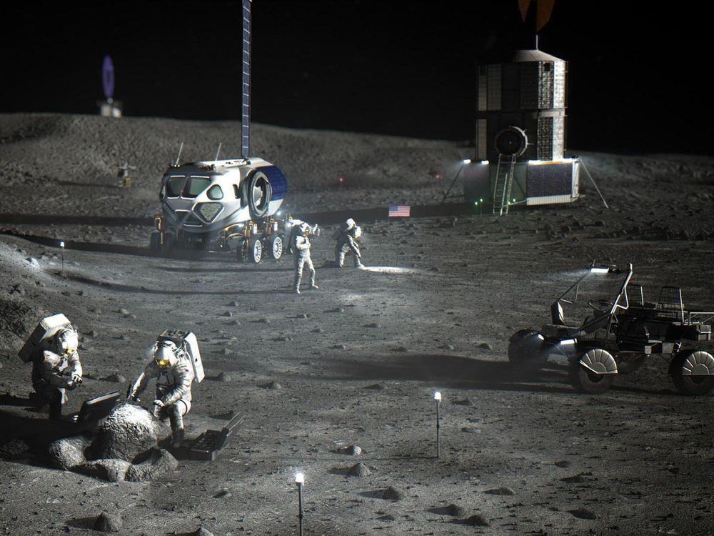 Artemis Base Camp on Moon