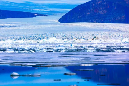 Researchers say that as climate change melts ice in Greenland, the influx of cool freshwater could weaken a network of ocean currents that affects Earth's weather.
