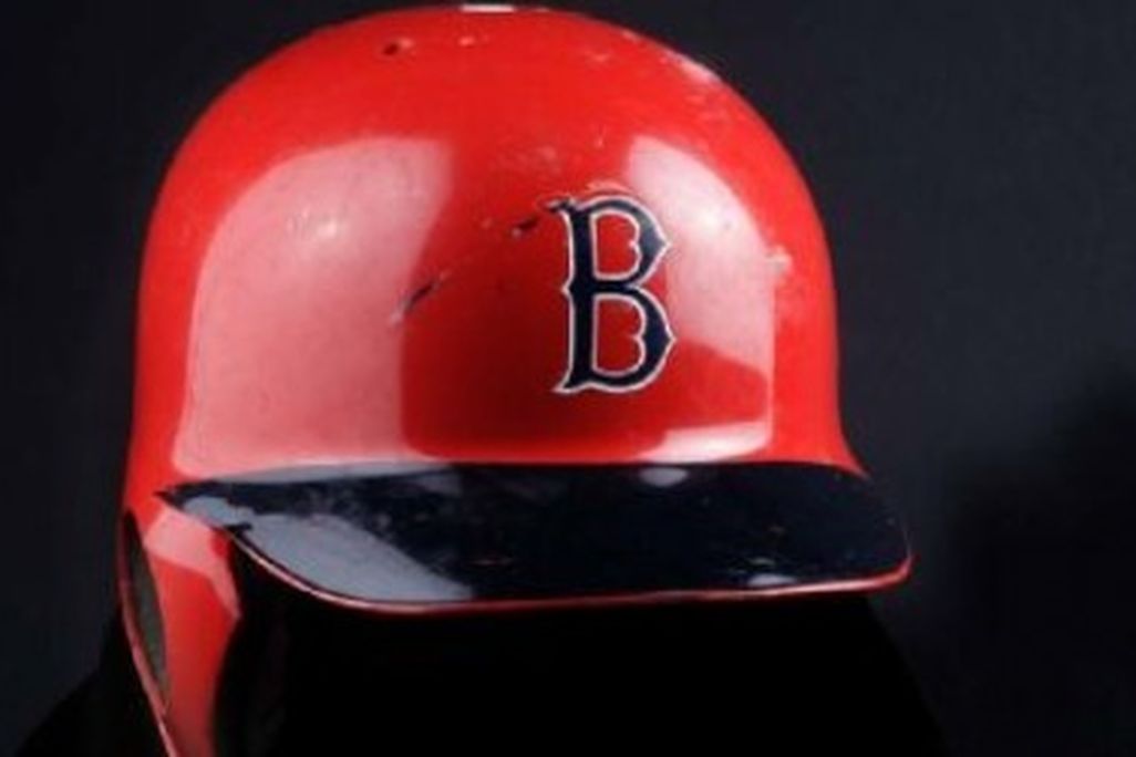 Carl Yastrzemski's custom batting helmet