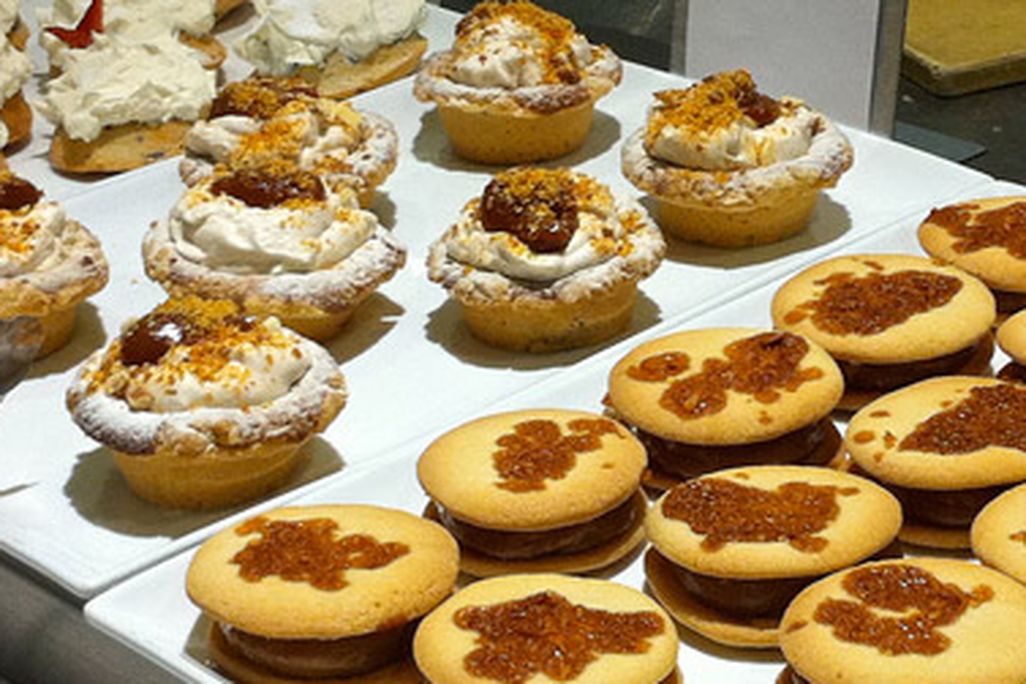 Nobody can pass up a delicious dessert tray.