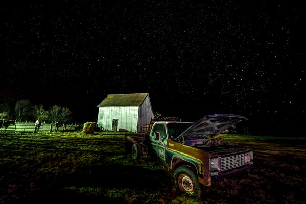 Nighttime On the farm thumbnail