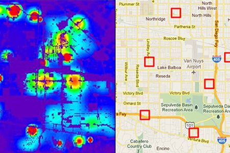Predictive policing is built around algorithms that identify potential crime hotspots.. 