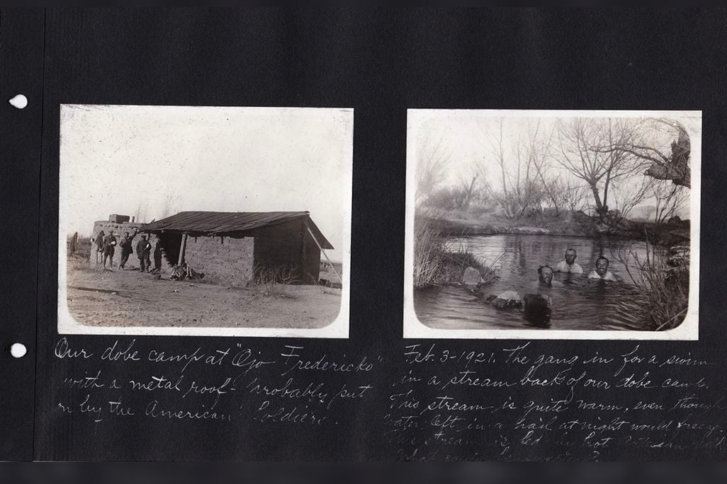 Page from Sam Ravel's photo album