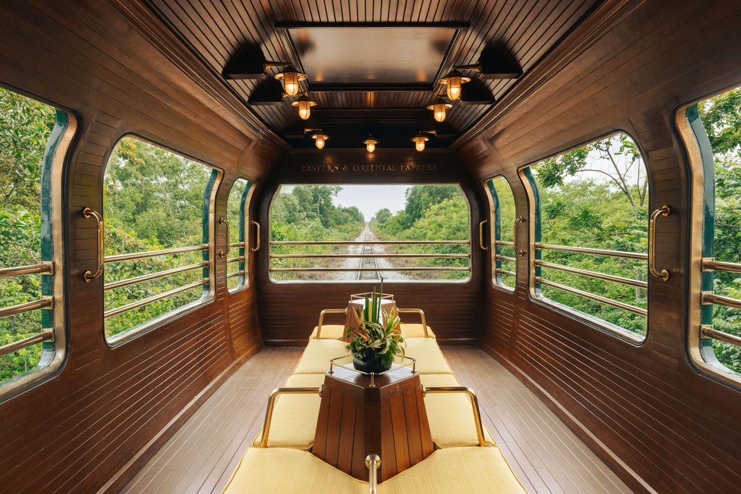 Observation car of the E&O Express