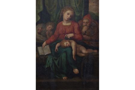 The painting was donated to the church by a former Belgian senator 16 years ago.