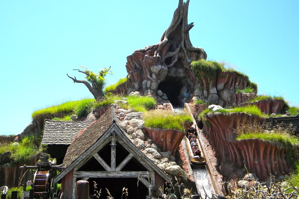 Splash Mountain ride at Disneyland