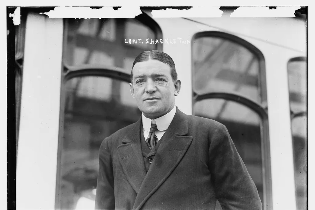 Polar explorer Ernest Shackleton