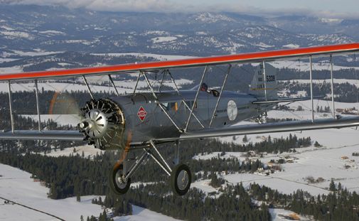 After 80 years, a restored mail carrier flies again.