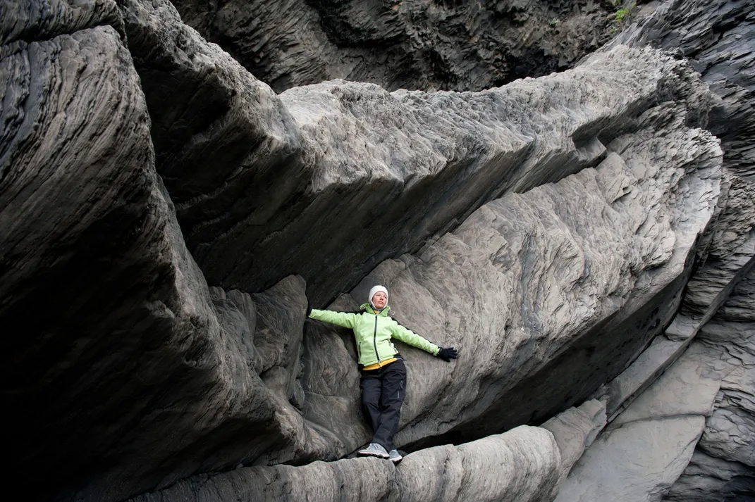 Lava formation near Vik black sand beach