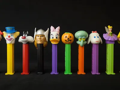 PEZ has designed about 1,400 different character heads and innumerable variations.