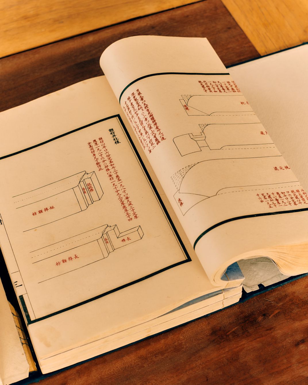 An antique copy of a manual known as The Way to Build, originally composed more than 1,000 years ago. The book lays out in detail how to construct a building such as Ai’s studio. “It’s like an encyclopedia,” Ai says. “China’s culture used to be so complet