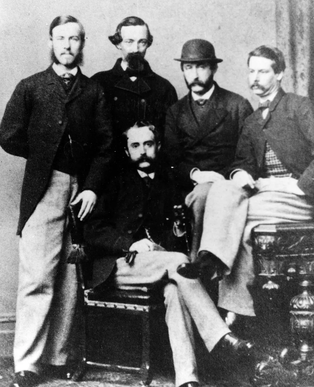 Former Confederate naval officers, including several men from the Shenandoah​​​​​​​